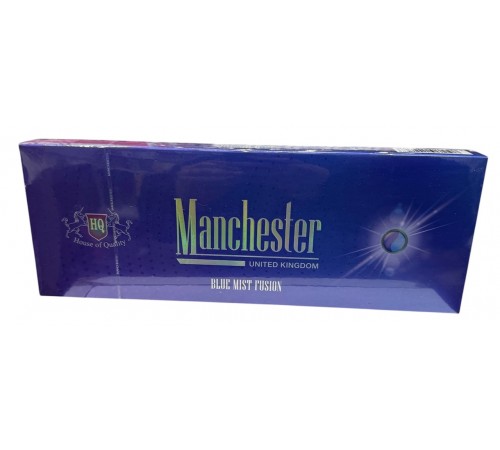 Сигареты Manchester Blue Mist Fushion (Манчестер Кнопка Черника Суперслим ) Сигареты Manchester Blue Mist Fushion (Манчестер Кнопка Черника Суперслим )